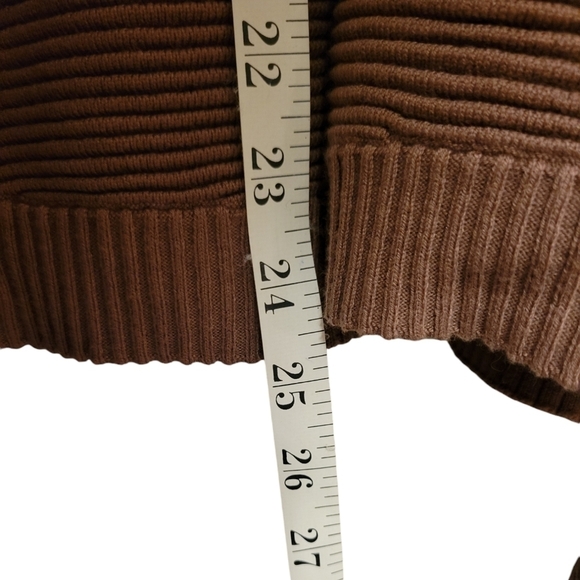 Lululemon It All Lines Up Poncho Garnet / Spanish Oak One Size Wrap Scarf Cape - Picture 6 of 7